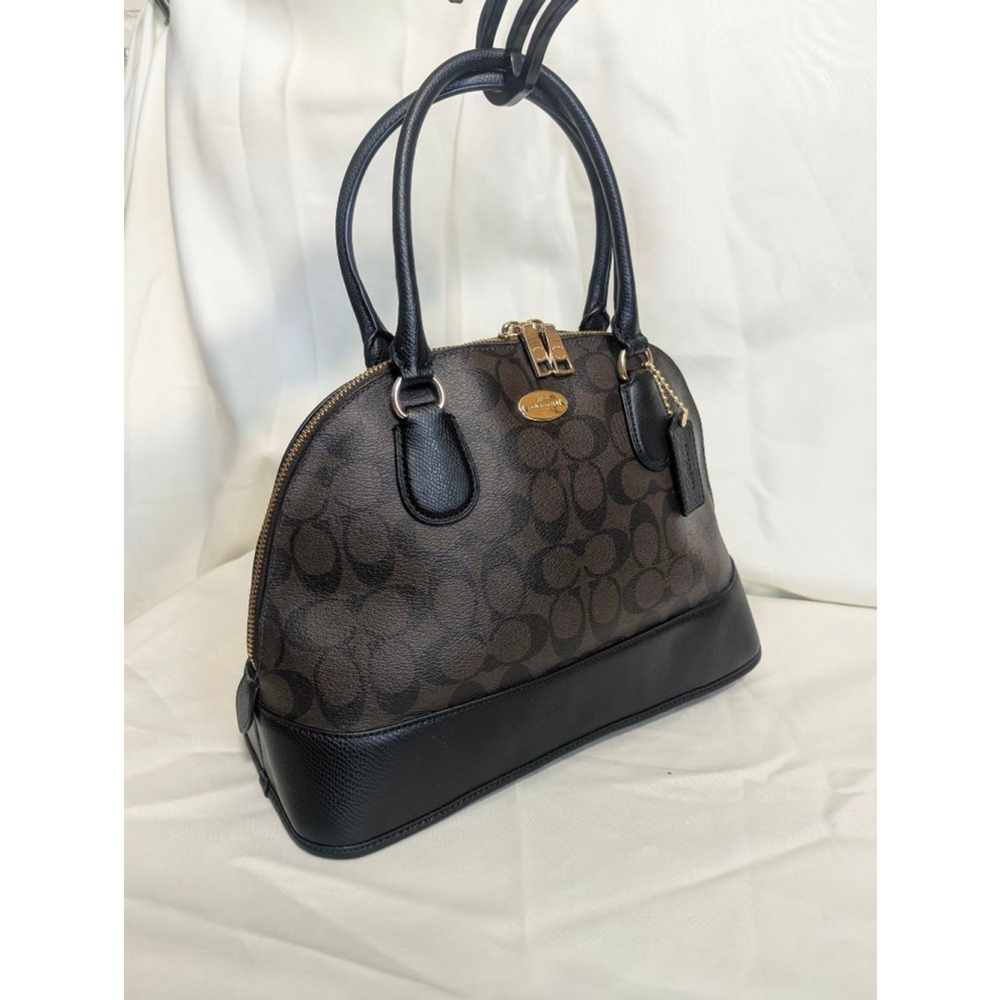 RARE Coach Cora Domed Satchel Crossbody Bag 33904 AUTHENTIC - Picture 6 of 15